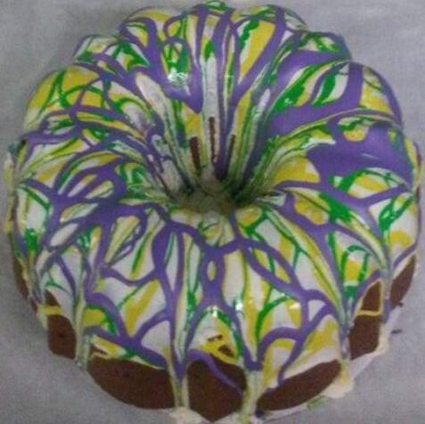 Cake Mardi Gras Cake