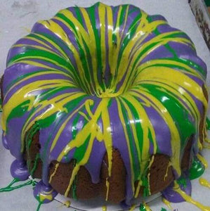 Cake Mardi Gras Cake