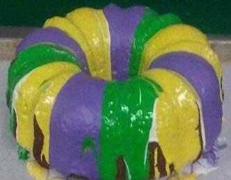 Cake Mardi Gras Cake